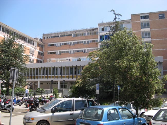 L'ospedale Goretti di Latina
