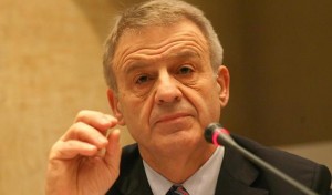 Il Ministro dell'Ambiente Corrado Clini