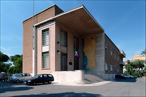 La sede del Consorzio di Bonifica a Latina 