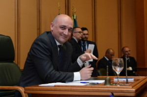Il presidente del Consiglio Regionale del Lazio, Daniele Leodori
