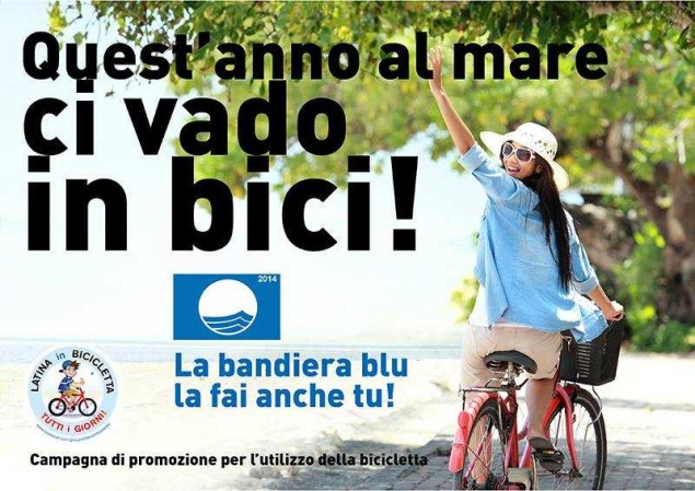 latina in bicicletta