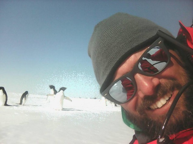 armando Macali in Antartide