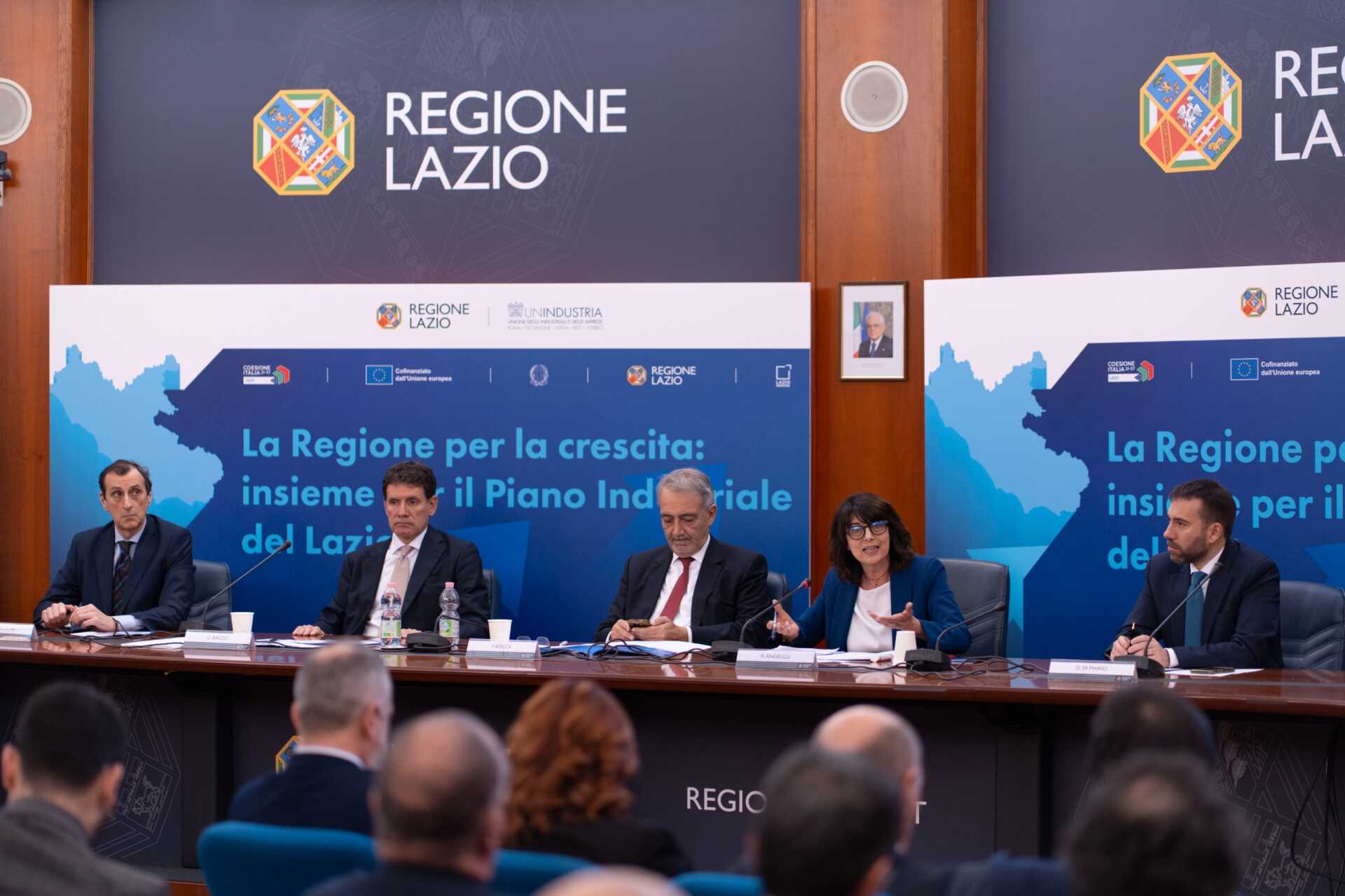 piano industriale lazio