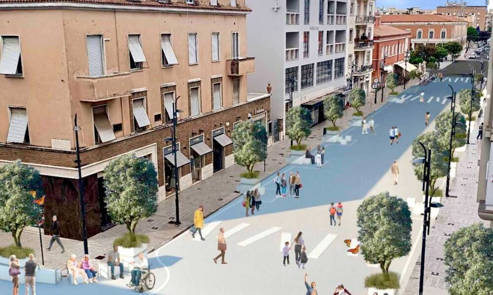 progetto isola pedonale
