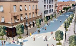 progetto isola pedonale