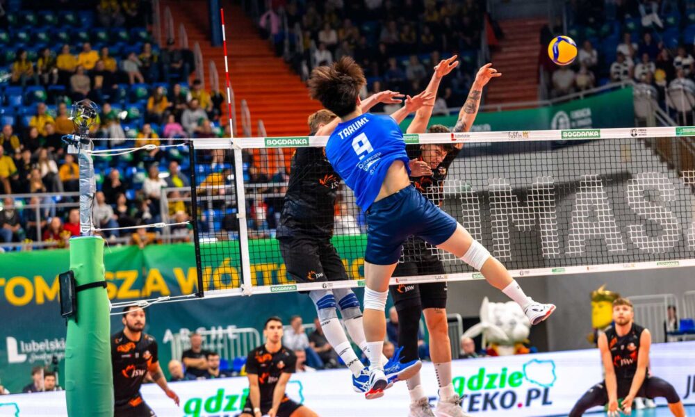 Il Cisterna Volley contro il Jastrebski Weigel.