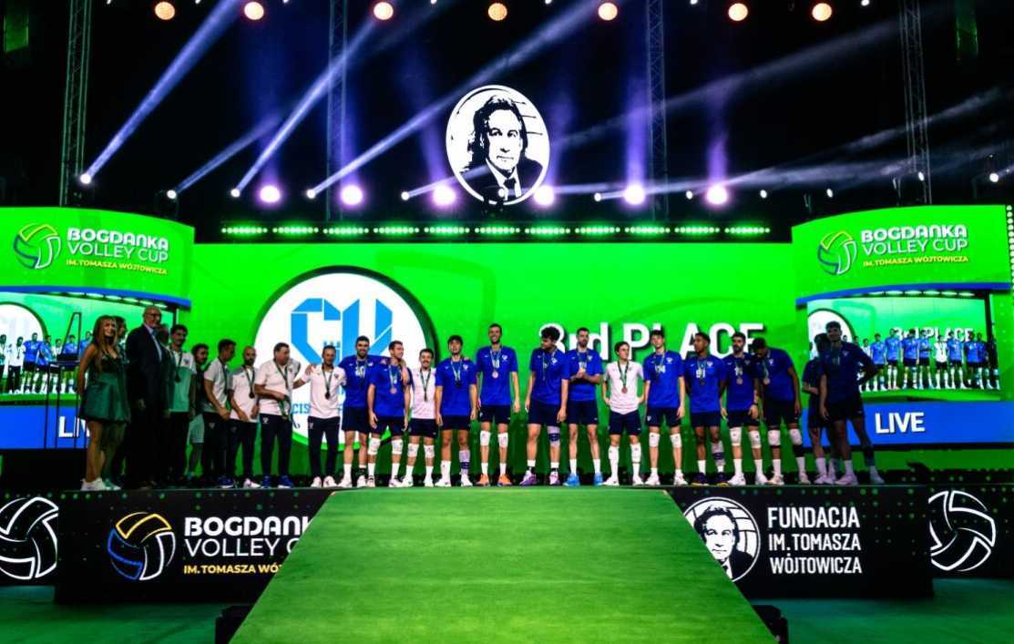 Il Cisterna Volley premiato per il terzo posto nella Bogdanka Volley