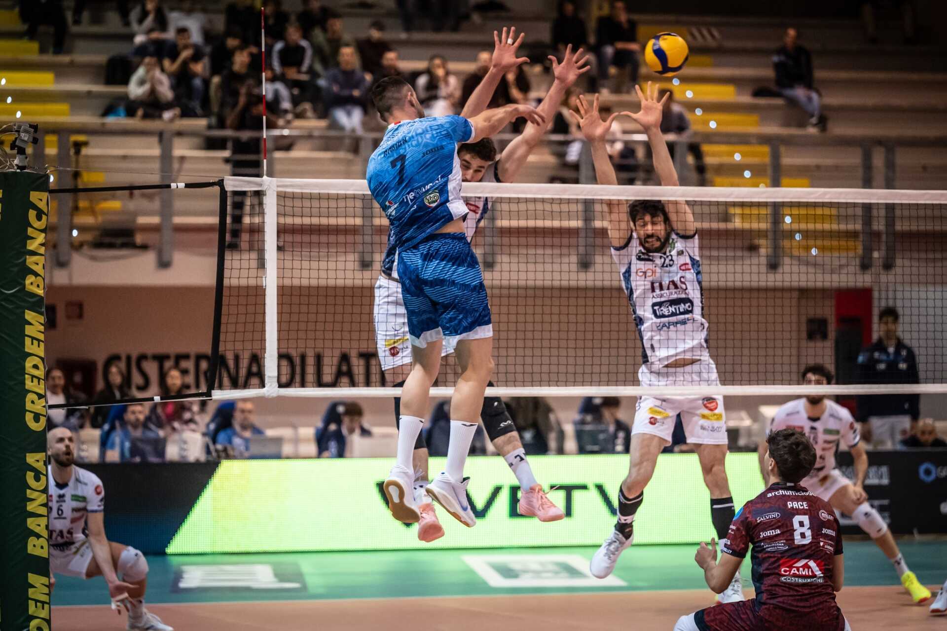 Ramon Jordi contro l'Itas Trentino lo scorso anno