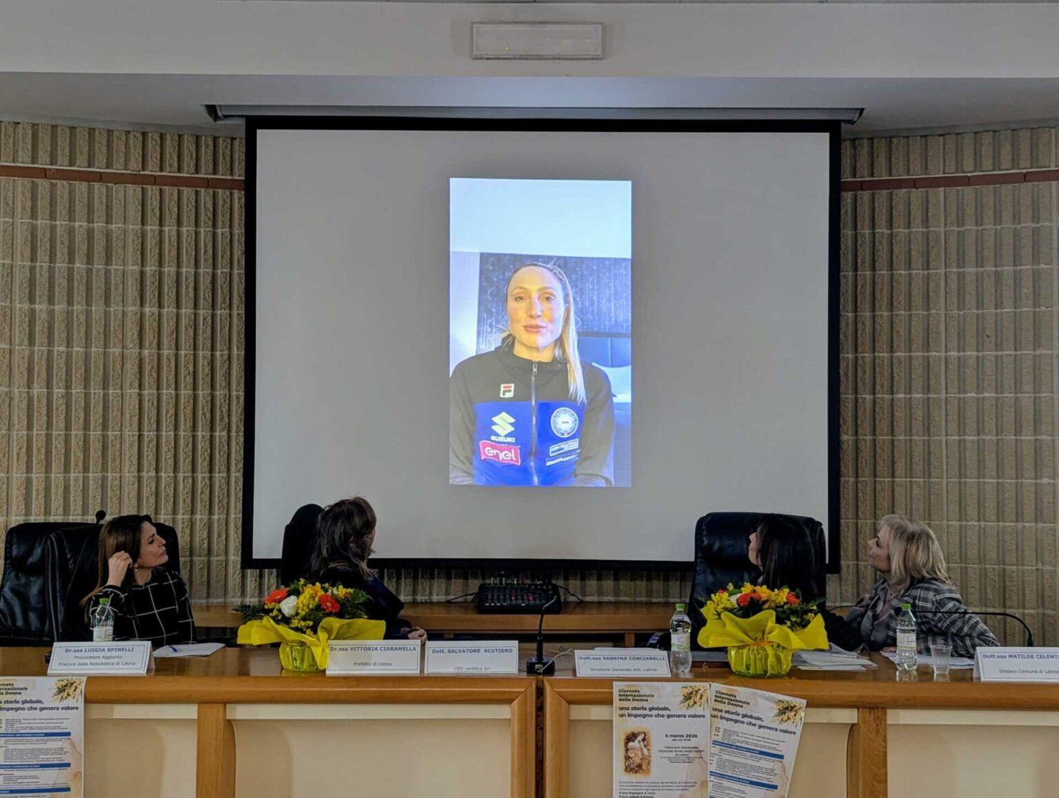 8 marzo, convegno della Asl di Latina che riceve la Crtificazione di ...