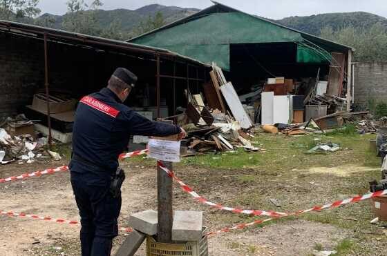 rifiuti illeciti a cori