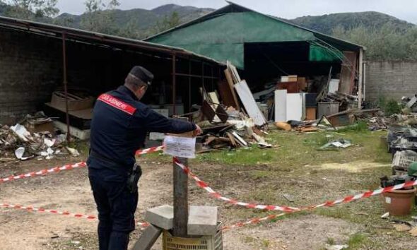 rifiuti illeciti a cori