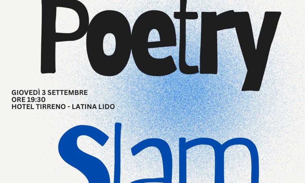 Poetry Slam all'Hotel Tirreno, il collettivo Gelatina porta a Latina i Campionati Italiani di Poesia